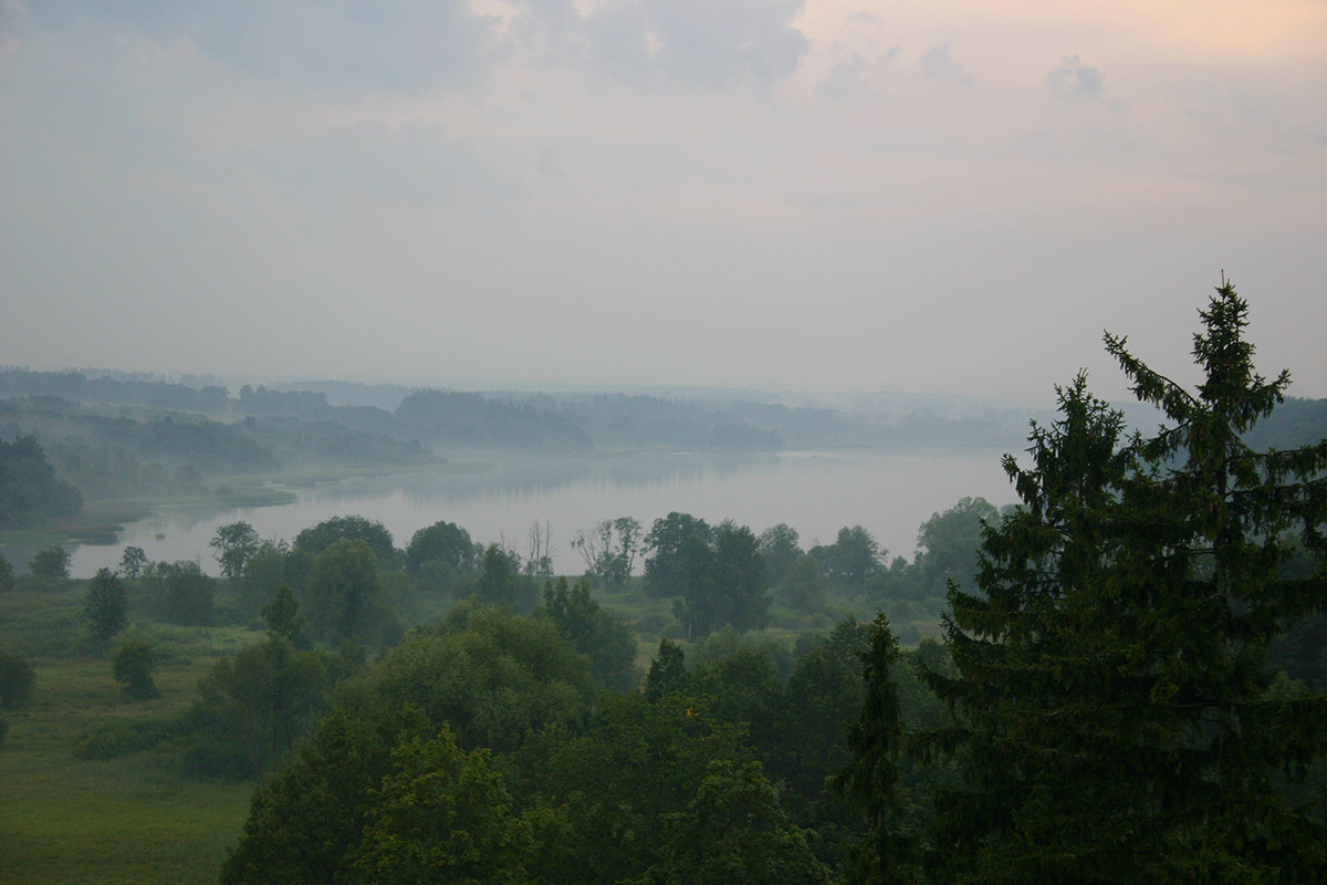 fog on Viljandi